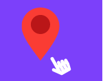 Animated instructions showing drag and drop of a pin